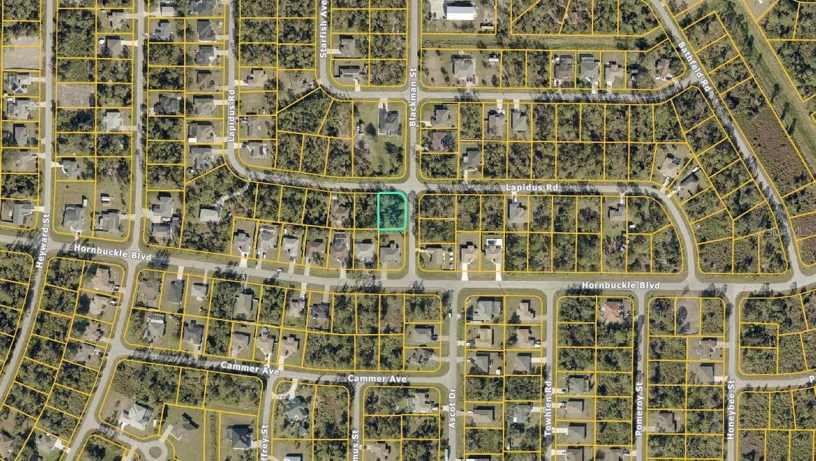 Lot #25 Blackman St, FL