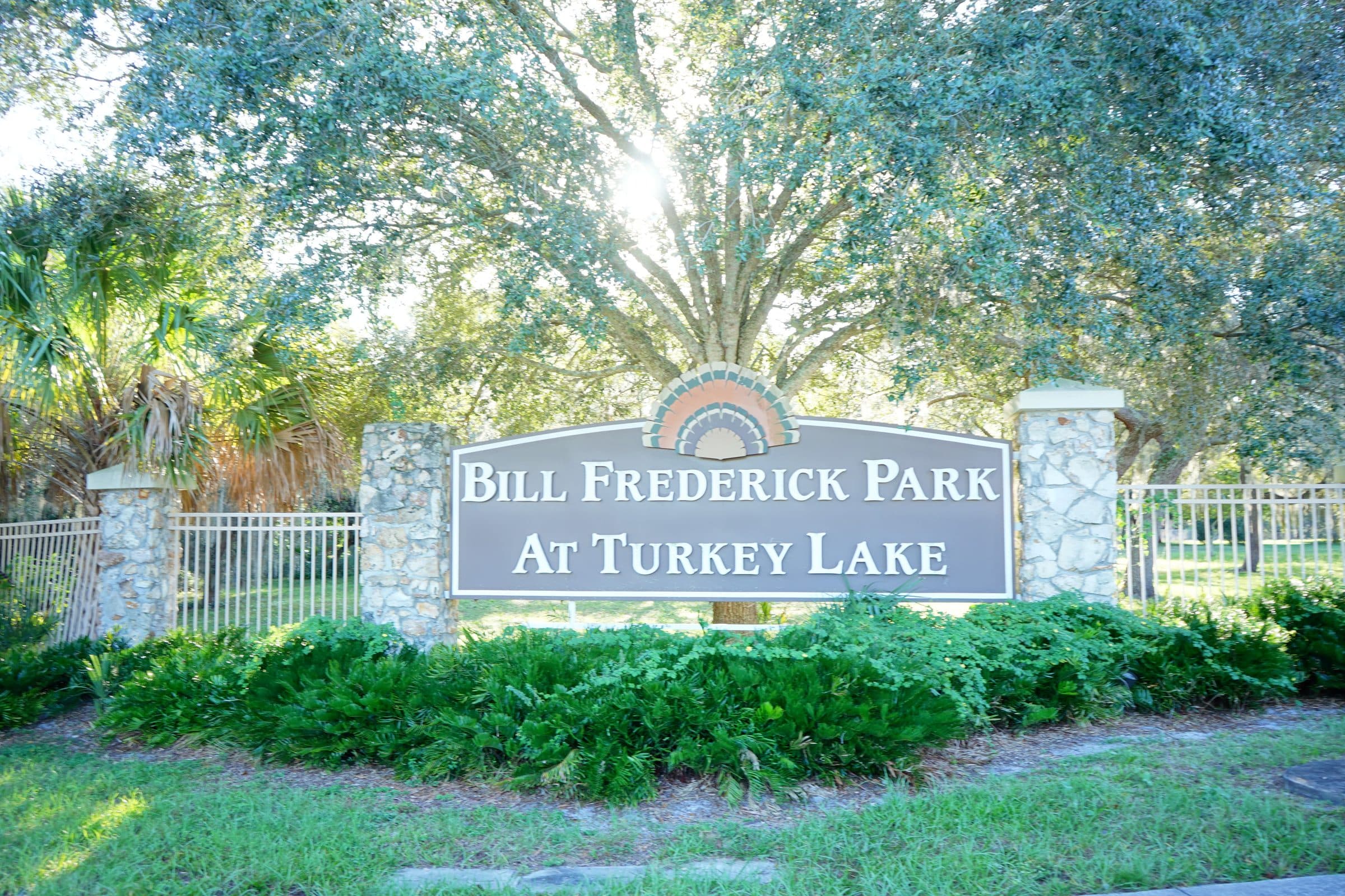 Bill Frederick Park sign