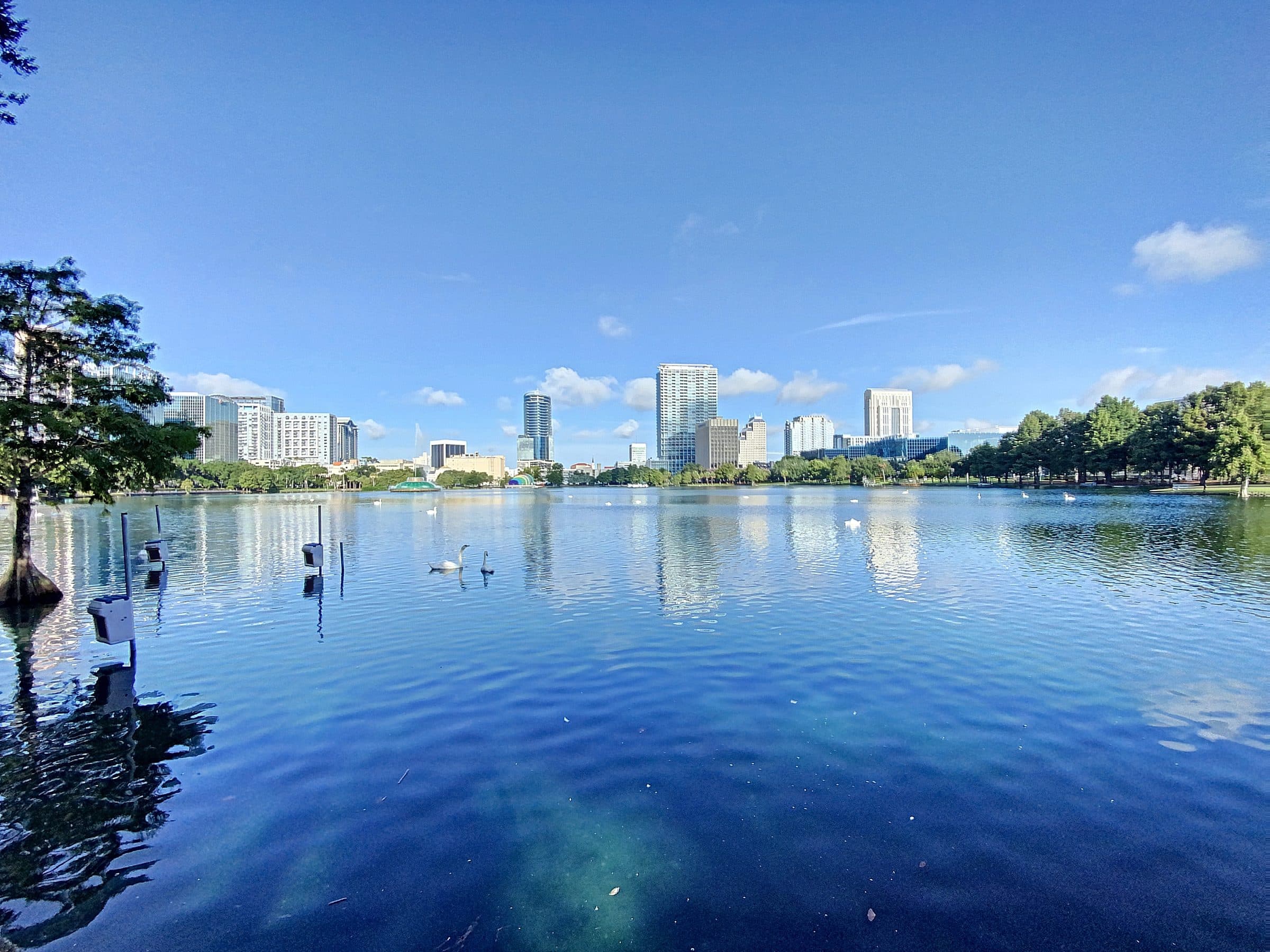 Lake Eola Park — downtown Orlando's iconic urban park