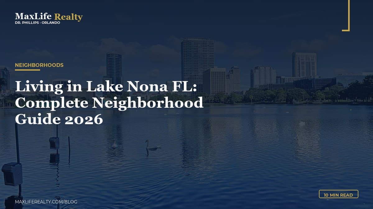 Living in Lake Nona FL: Complete Neighborhood Guide 2026 — MaxLife Realty blog cover