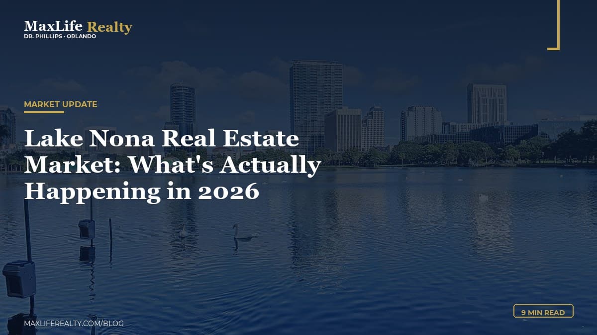 Lake Nona Real Estate Market: What's Actually Happening in 2026 — MaxLife Realty blog cover