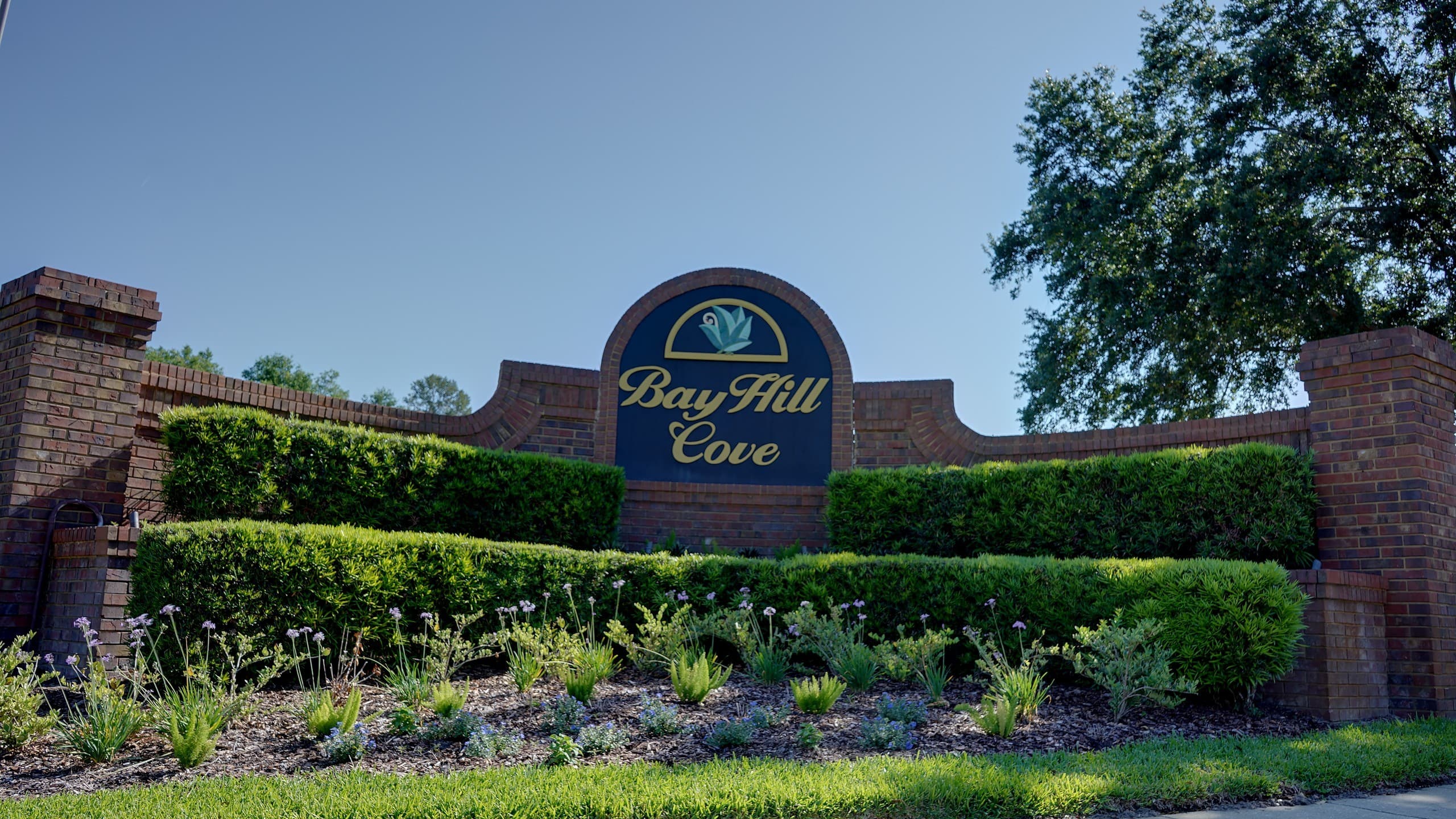 Entrance sign at Bay Hill Cove in Dr. Phillips, FL
