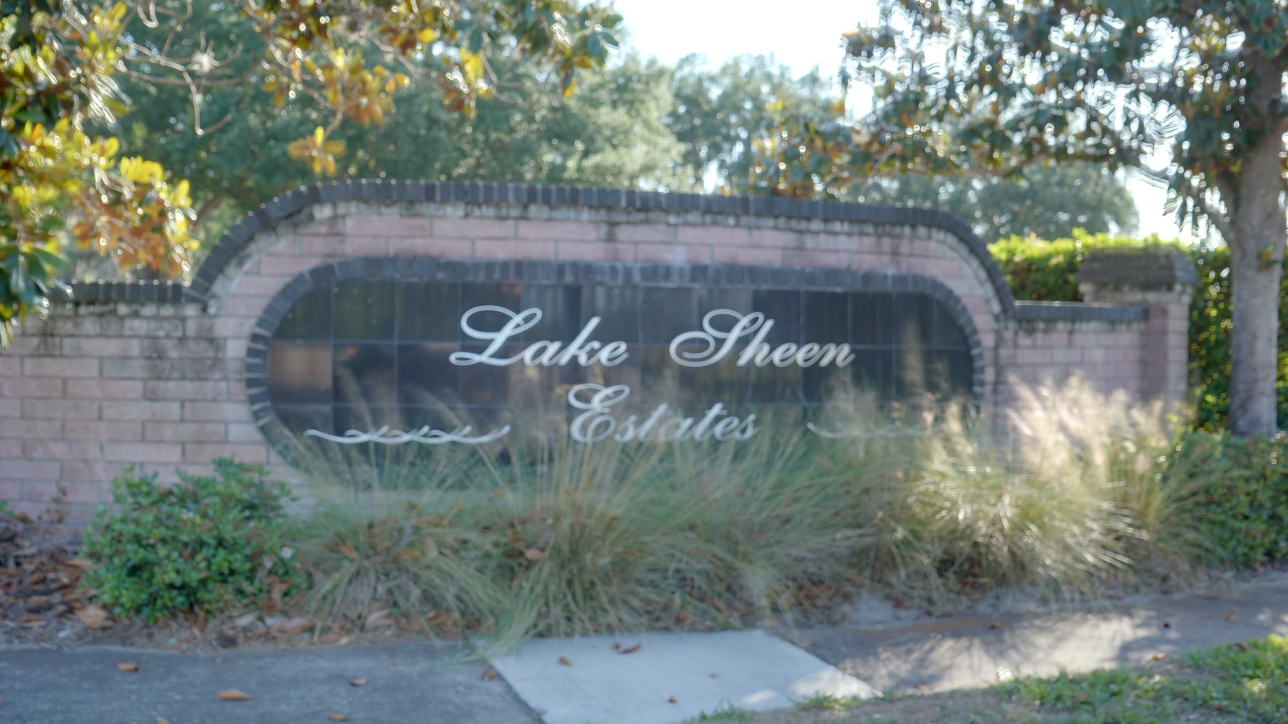 Waterfront view at Lake Sheen Estates in Dr. Phillips, FL