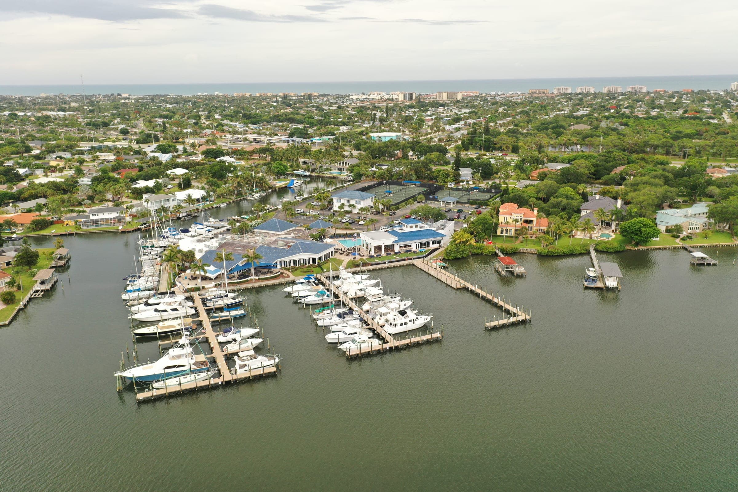 Banana River Lagoon at Indian Harbour Beach