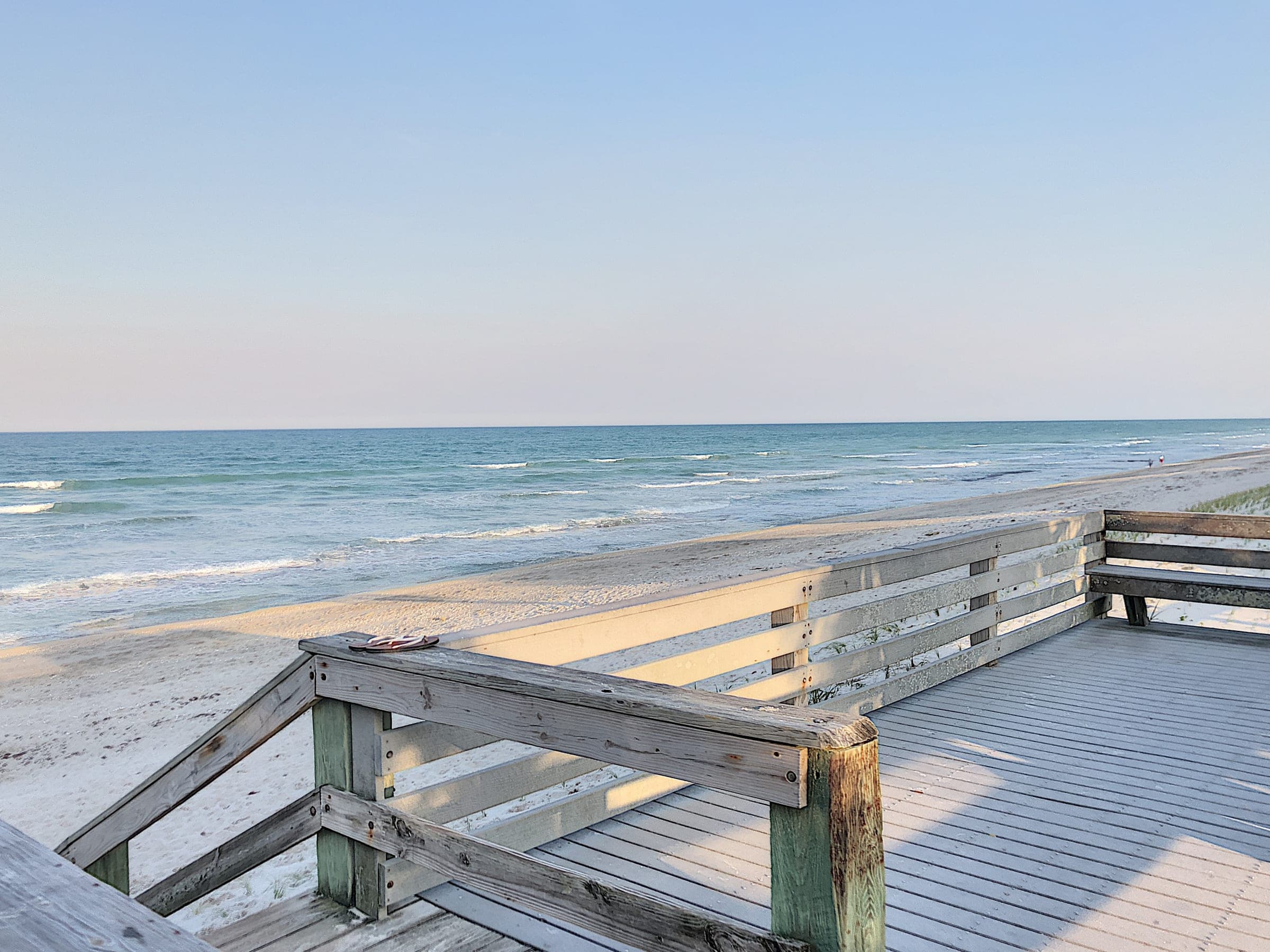 Public beach access in Indian Harbour Beach