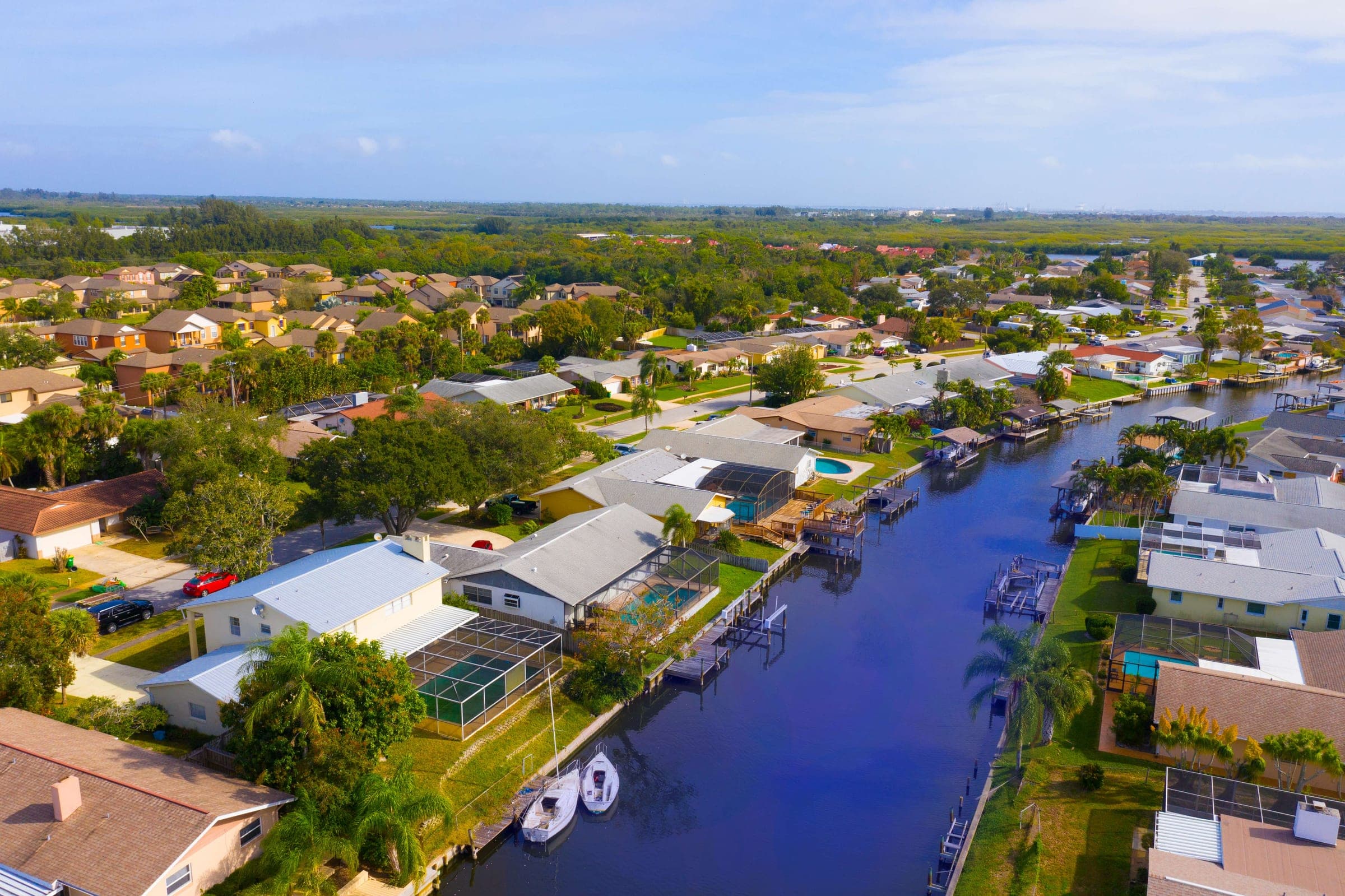 Merritt Island canalfront residential