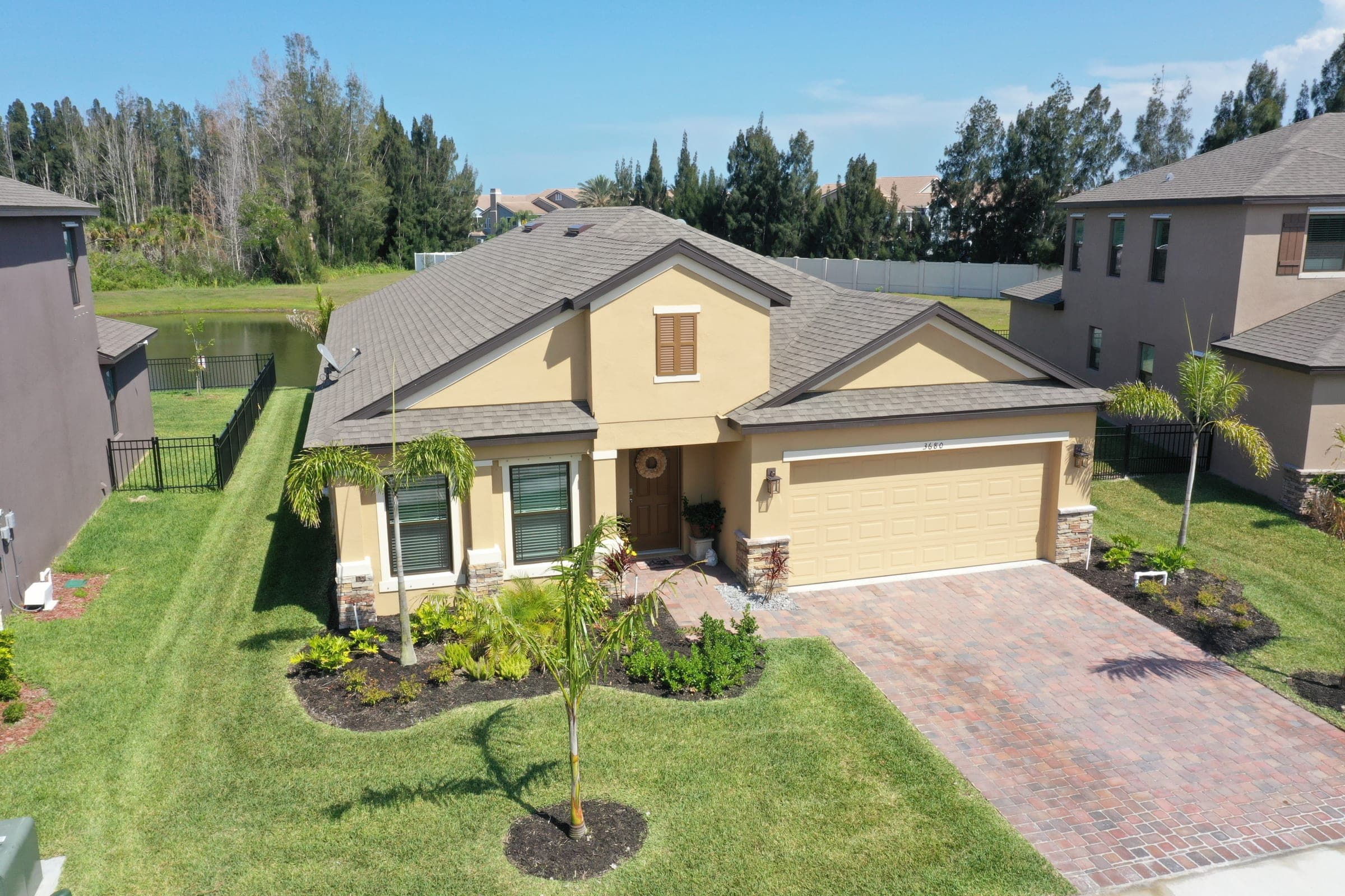 Aerial view of Rockledge, FL — Central Brevard's oldest city