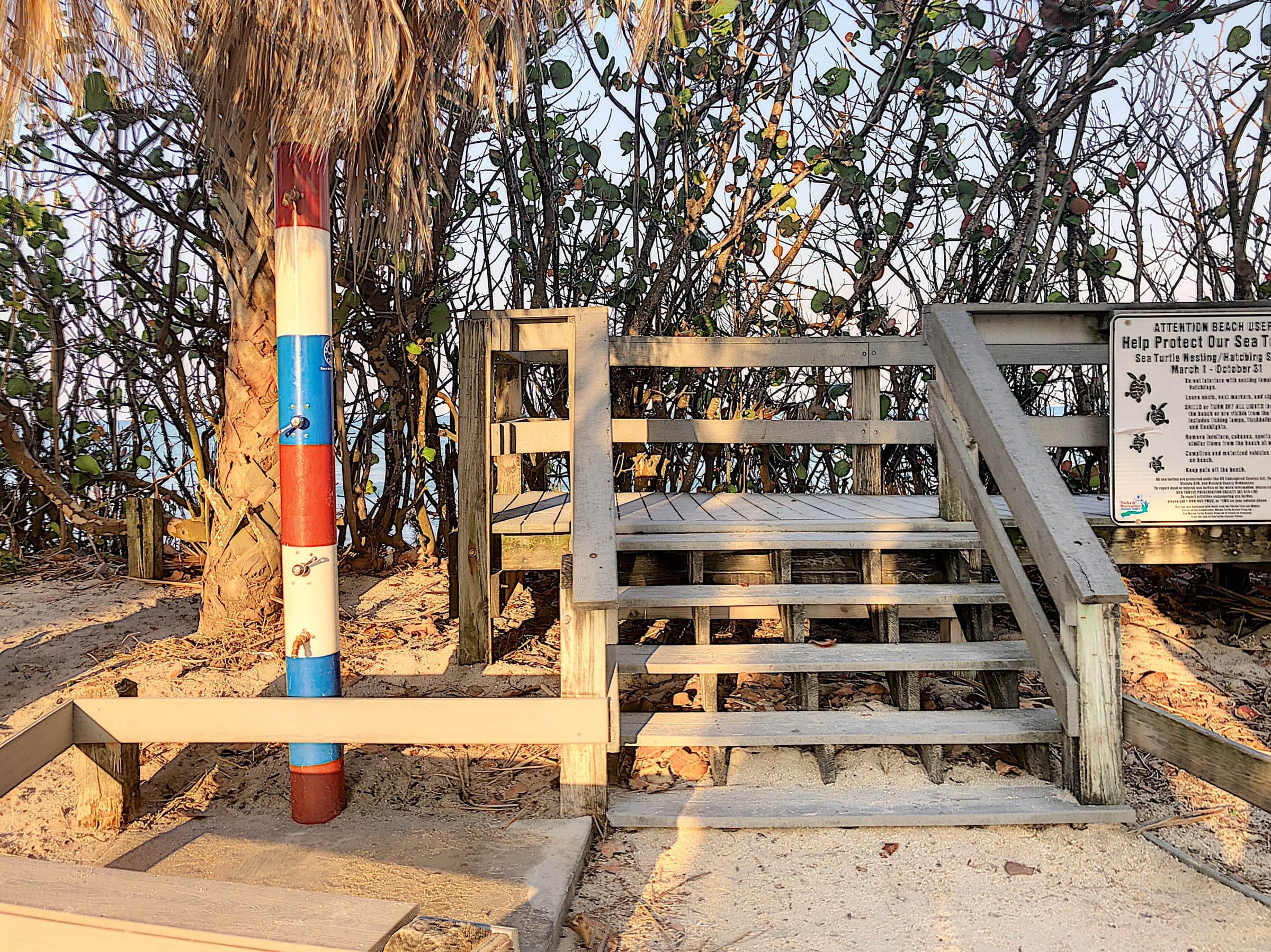 Public beach access in Satellite Beach
