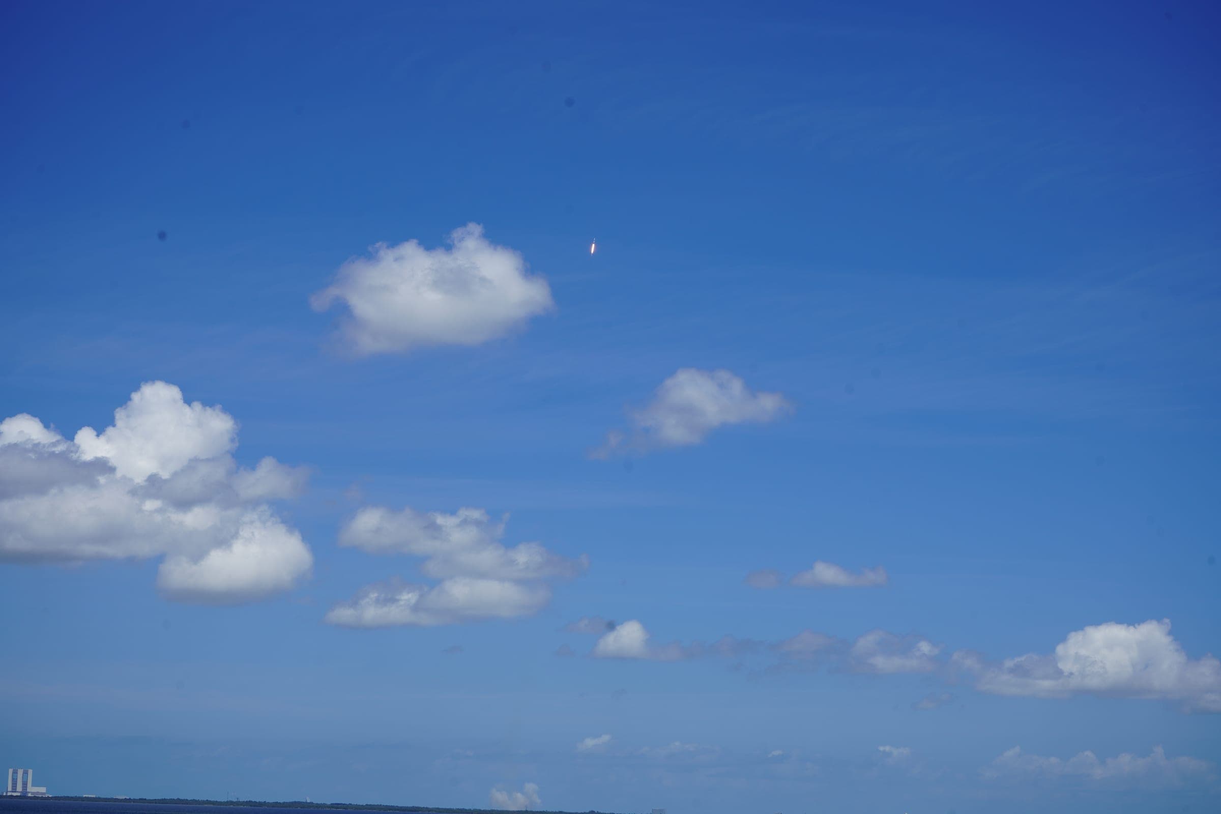 Rocket launch viewed from Titusville