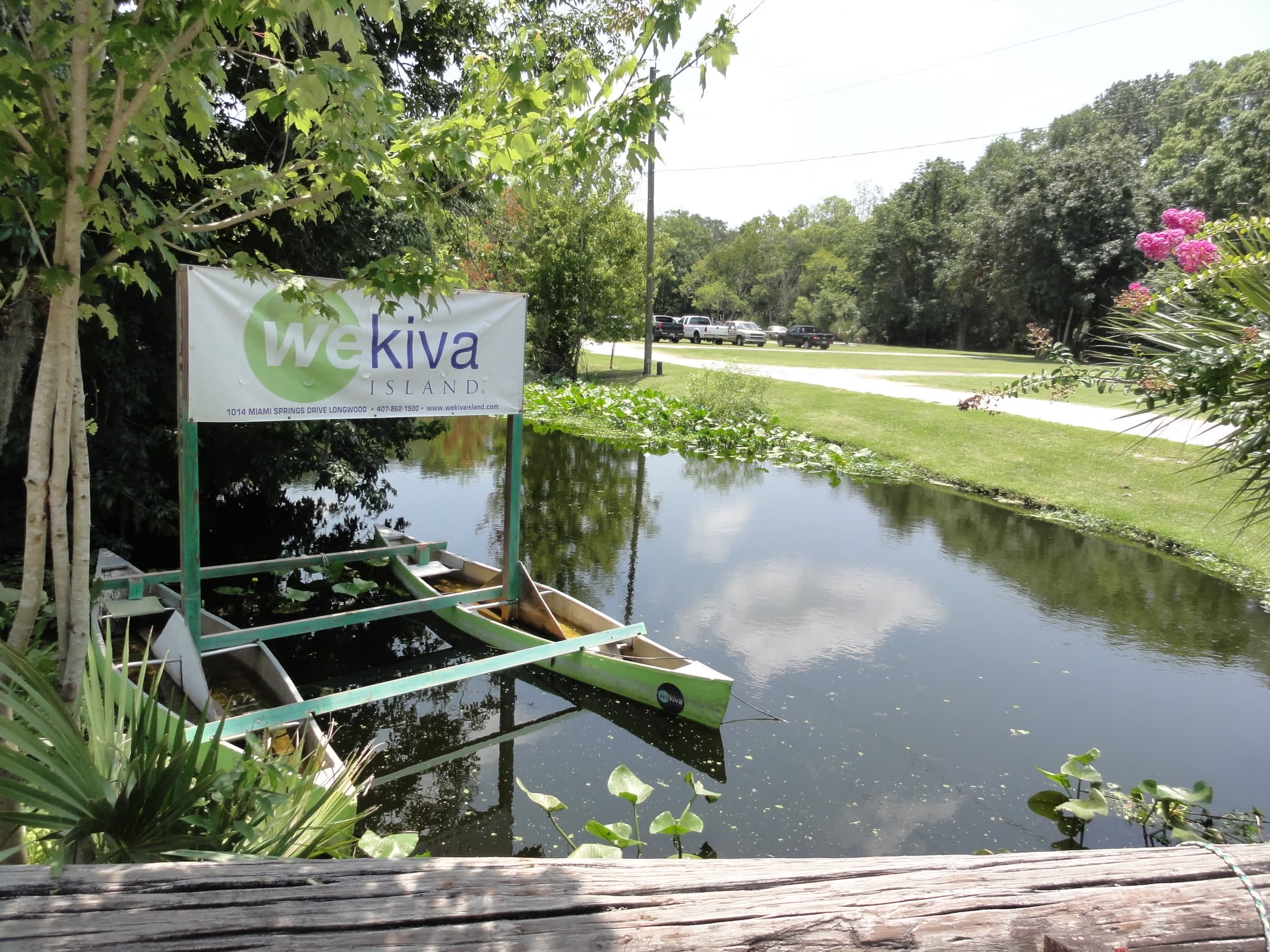 Wekiva Springs canoe activity — world-class natural springs within 20 minutes of downtown