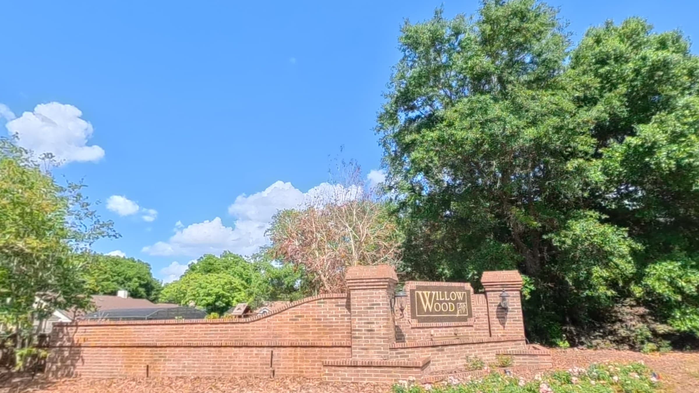 Willow Wood community entrance sign, Dr. Phillips, Orlando, FL