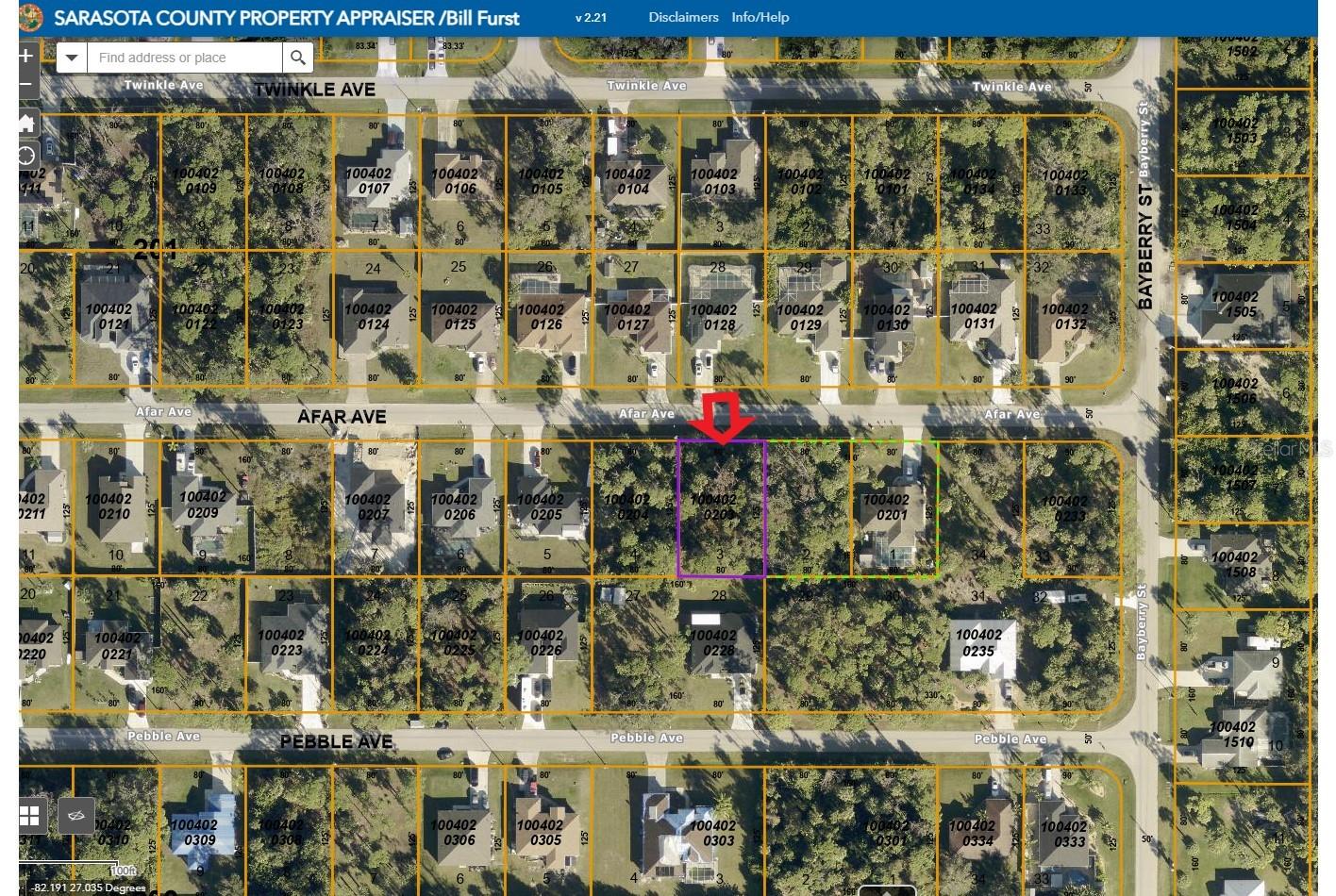 Afar Avenue, FL