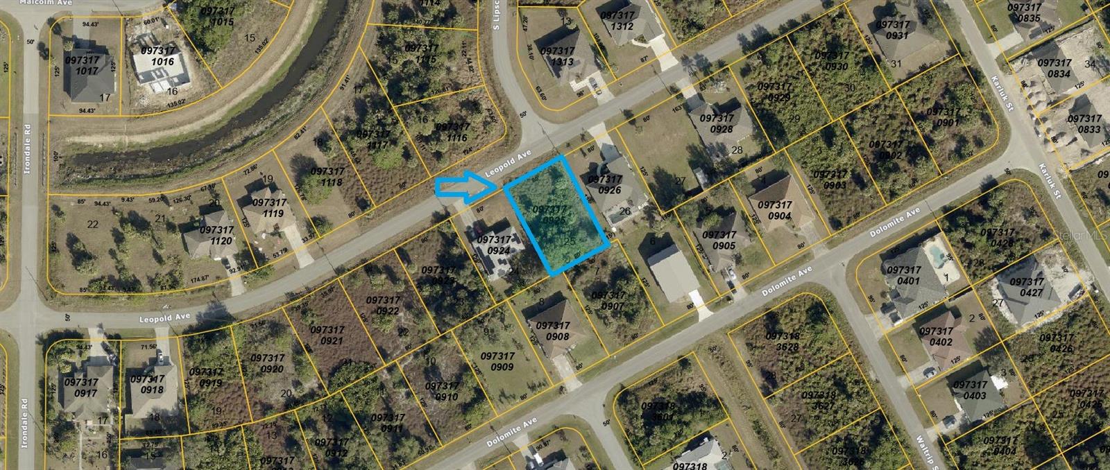 Lot 25, Leopold Avenue, FL