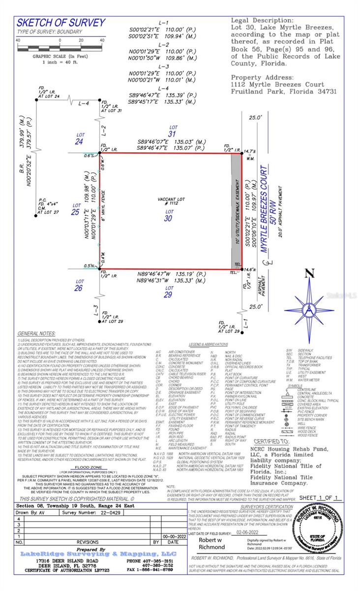 1112 Myrtle Breezes Court, FL
