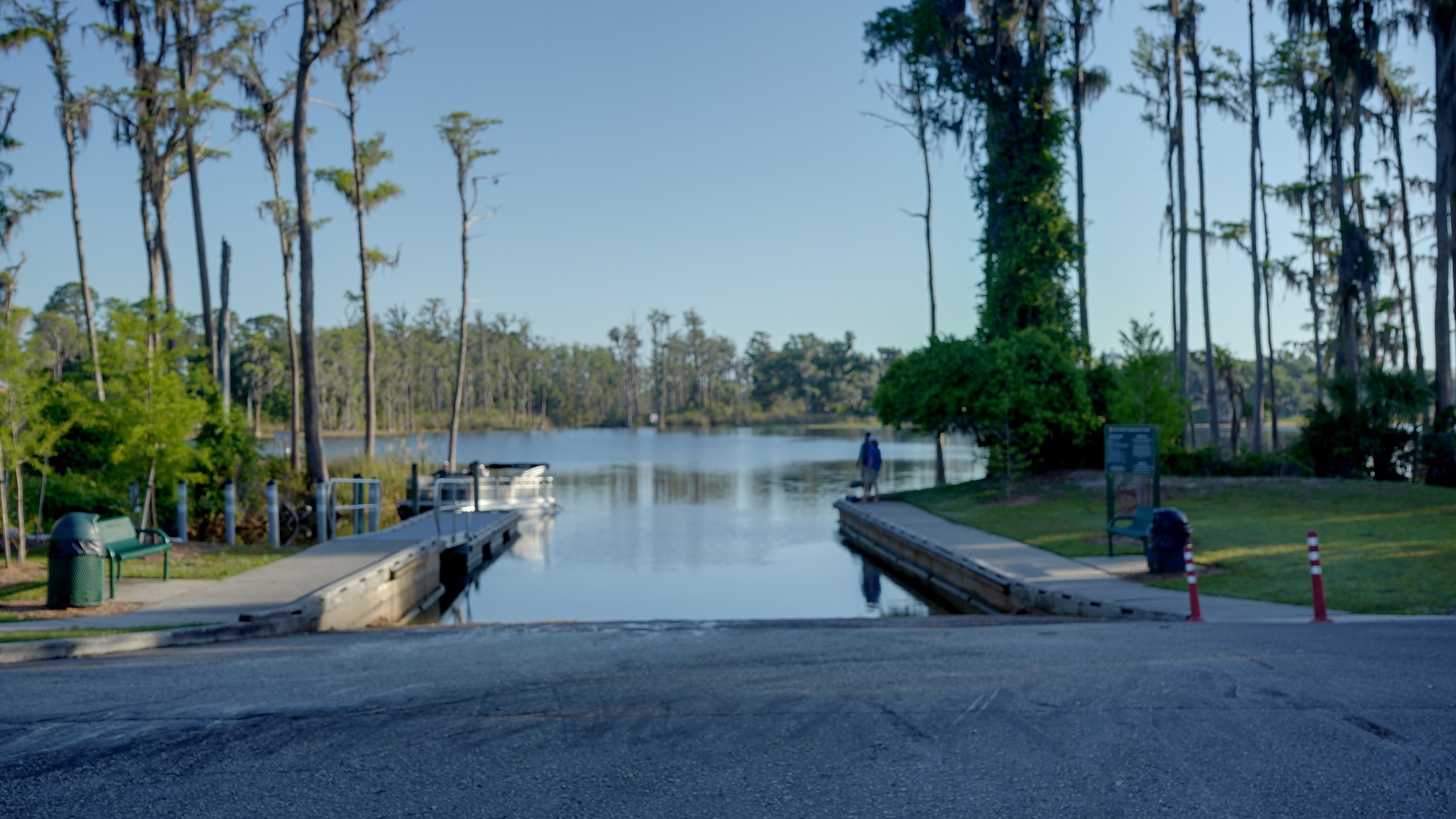 R.D. Keene Park public boat ramp on the Butler Chain of Lakes, Windermere