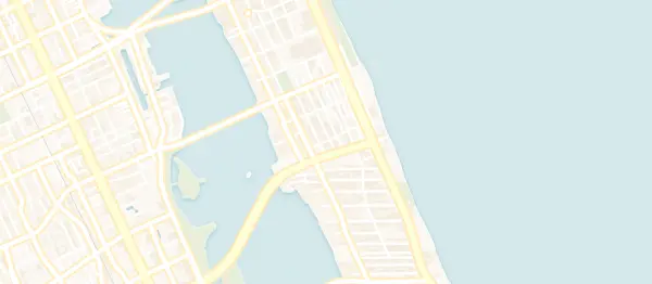 Map of Daytona Beach, Daytona Beach, FL