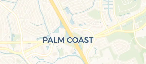 Map of Grand Haven, Palm Coast, FL