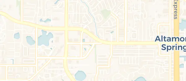 Map of Altamonte Springs, Altamonte Springs, FL