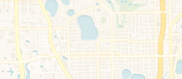 Map of College Park, Orlando, FL