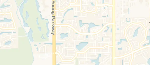 Map of Hunters Creek, Orlando, FL