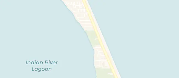 Map of Melbourne Beach, Melbourne Beach, FL