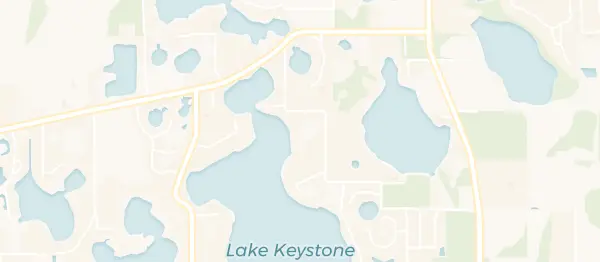 Map of Odessa, Odessa, FL