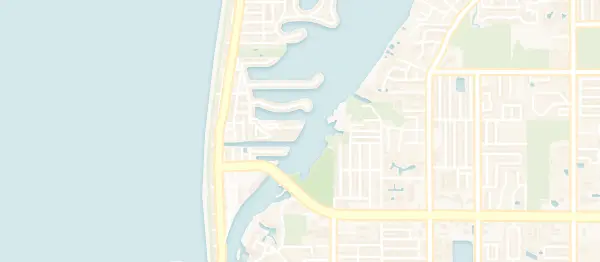 Map of Indian Rocks Beach, Indian Rocks Beach, FL