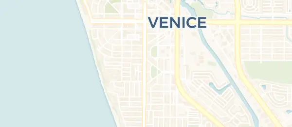 Map of Pelican Pointe Golf & Country Club, Venice, FL
