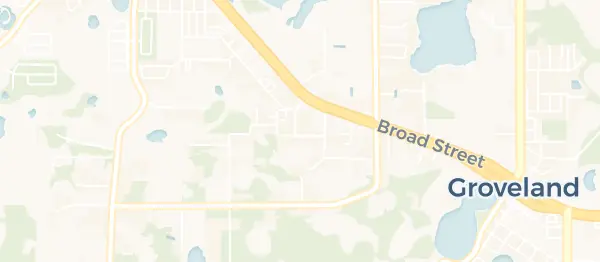 Map of Hidden Ridge, Groveland, FL