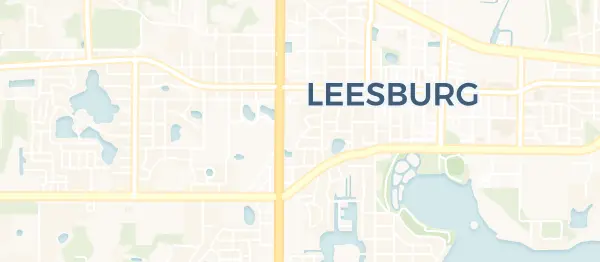 Map of Pennbrooke, Leesburg, FL
