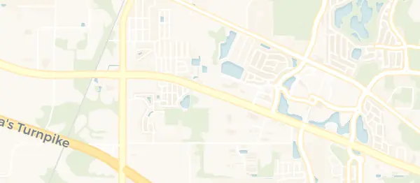 Map of Wildwood, Wildwood, FL
